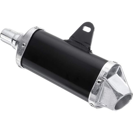 Pot d'échappement universel pour motos, 28 mm, compatible avec les modèles 50cc, 110cc, 125cc, 140cc et 150cc (motos tout-terrain et pit bikes).