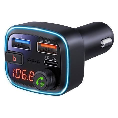 Sign fm transmitter car charger 48w 2x usb a1x usb c 30w pd