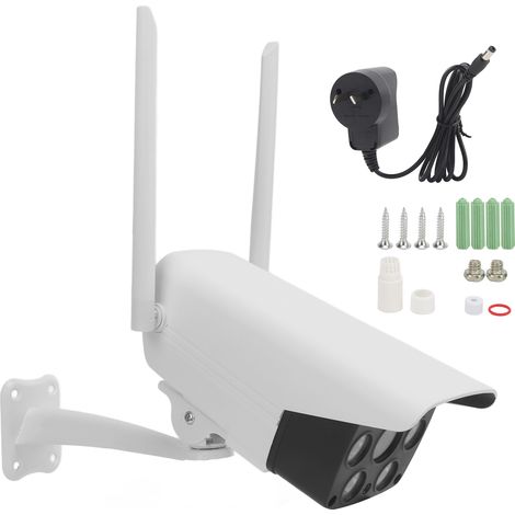 Caméra de surveillance extérieure 1080P vision nocturne infrarouge WiFi 2.4Ghz étanche détection de mouvement audio bidirectionnel pour maison prise AU 110-240V (1/5)