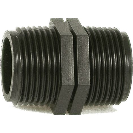 50PZ NIPPLO IN POLIPROPILENE PN10 11/4 x 11/4