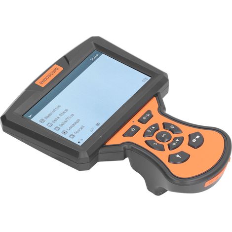 Caméra d'inspection endoscopique industrielle avec écran 5 pouces HD 1080p, étanche IP67, objectif 8 mm, portée 10 mètres / 32,8 pieds. (1/5)