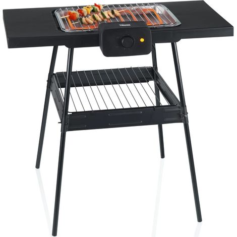 Tristar – Barbecue électrique 2000W sans fumée – Dimensions 26,5 x 25,5 cm – Pour repas en extérieur – Cuisinez sainement (1/5)