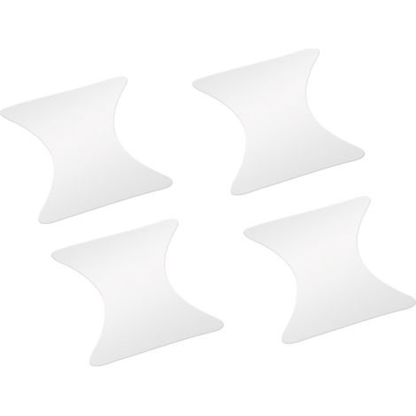 Pellicole antigraffio per incavi maniglie, set 4 pz - 8,5x8 cm