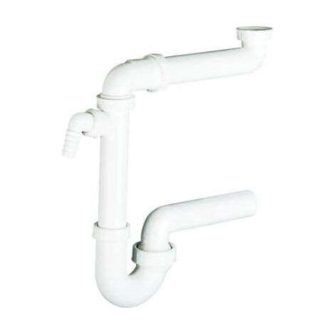 DALLMER Raumspar-Siphon 121, 1 1/2" x DN 40/DN 50, 040237 (1/3)