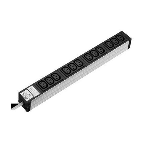 Mrittal Steckdosenleiste multiprise gris 12 prises IEC C13 (1/2)