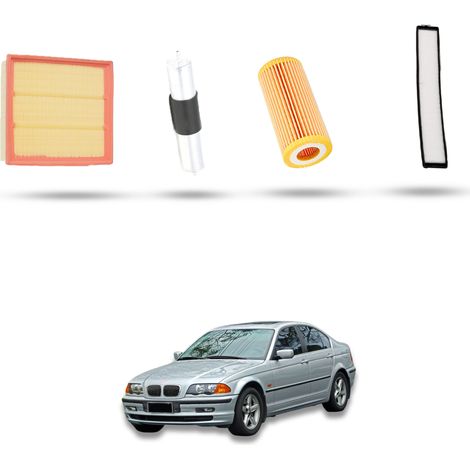 Kit Tagliando 4 filtri compatibile con BMW Serie 3 (E46) 318 i 87kw dal 1998 (1/5)