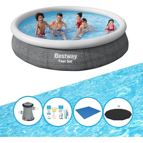 Bestway Bestway Fast Set Ronde - 366x76 cm - 6-pièces S22666 (1/5)