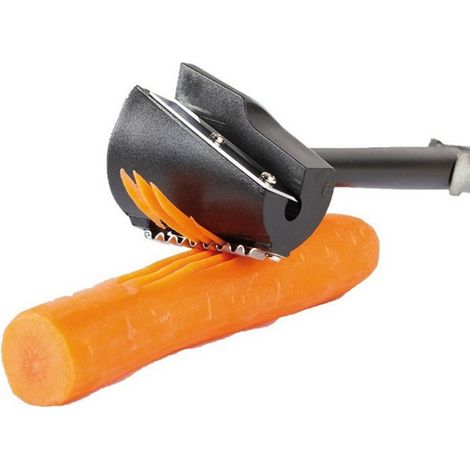 Entonnoir spiral en acier inoxydable ABs pour coupe-fleurs, râpe en spirale, accessoire de gaufrage (1/5)
