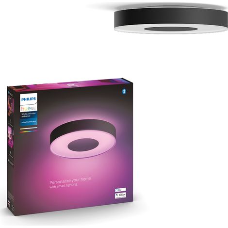 Philips Hue Infuse Plafonnier rond ø38cm (Noir) Lumière blanche et colorée - White and Color Ambiance (1/5)