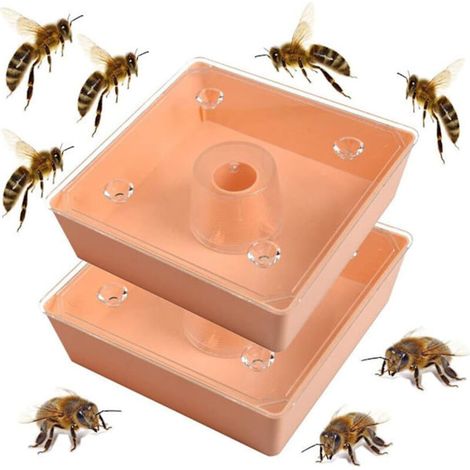 2 nourrisseurs rapides pour abeilles, matériel apicole, outil apicole, ruche carrée - AquaForge (1/5)