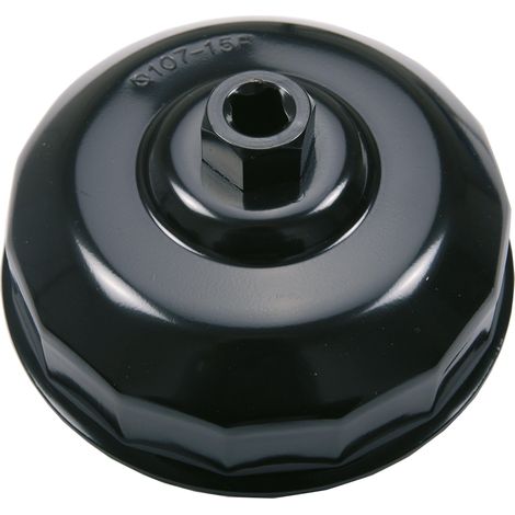 Cazoleta para filtros de aceite 15 caras Ø 106 mm para Fiat, Iveco, MAN, Scania