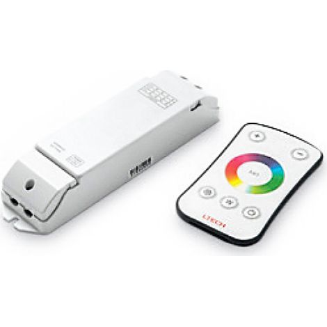Telecomando rgb gea led gstte6 480w 24v ip20 onde radio touch per strip led gst061r