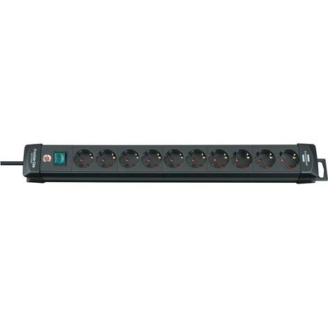 Regleta brennenstuhl premium-line 10 enchufes cable 3m