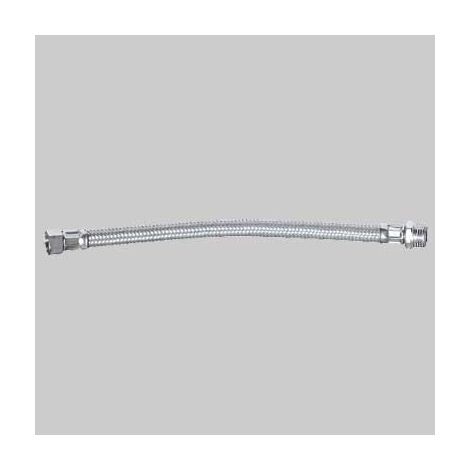 FLESSIBILE IN ACCIAIO INOX 1/2 M X 3/8 F - cm 30