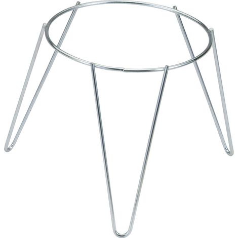 Beine für Pflanzkübel aus verzinktem Stahl, weiß, 18 cm, Sv03065 Sauvic - Sauvic (1/4)