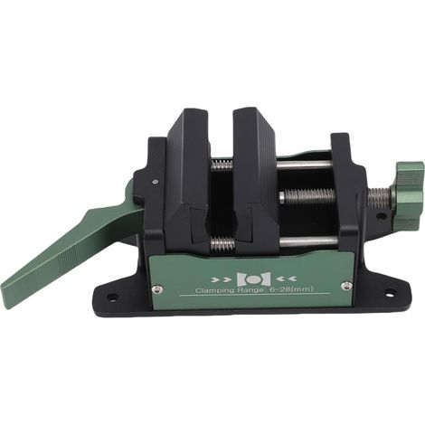 Club shaft clamp, made of aluminum, quick-release golf shaft clamp, golf grip regripping tool for replacement and removal (1/5)