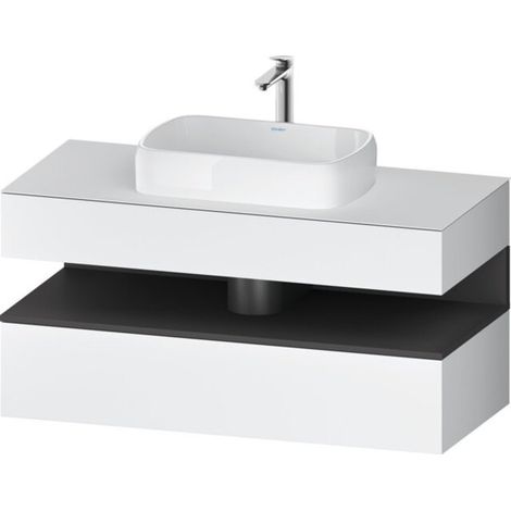 Duravit Collection One Konsolenwaschtischunterbau, 1 Auszug, 1 (1/2)