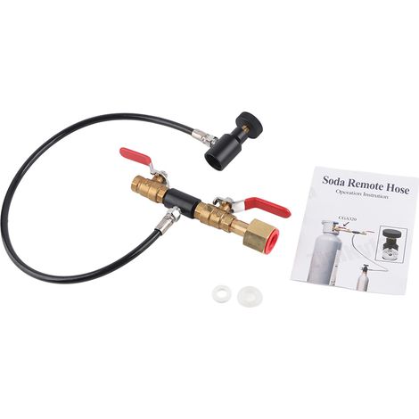 Station de Recharge CO2 pour Bouteille CGA320 24" avec Adaptateur de Remplissage (1/5)