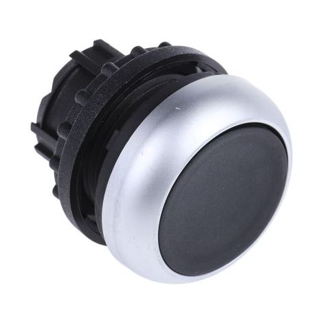 Tête de bouton poussoir Eaton, Eaton Moeller Noir, Ø découpe 22mm, Momentané ( Prix pour 1 )