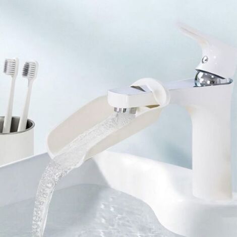 Rallonge Robinet - En Caoutchouc PET Sans BPA - Pour Lavage Des Mains Enfant - Adaptation Universelle Robinet Salle De Bain Cuisine - Lot De 3 (1/5)