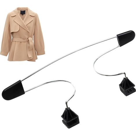 Porte-Vêtements Pour Voiture Crochet d'Appui-Tête Rétractable et Réutilisable - Porte-Vêtements Automobile Pour Manteaux Costumes Chemises Pulls Dans L'Habitacle De (1/5)