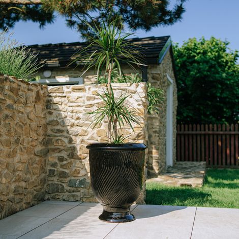 Vaso MORGANE 55x69cm nero (1/4)