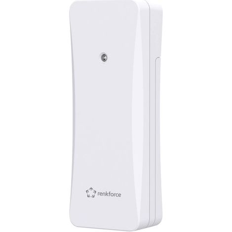 Renkforce RF-6736476 RF-E0666-W Capteur thermo/hygromètrique radio 433 MHz blanc Y865263 (1/4)