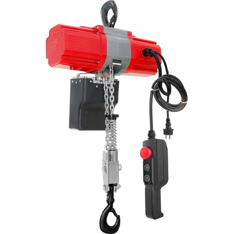 Palan électrique à chaîne 990 kg 3 m 850 W 230 V avec télécommande sans fil - Cycle de travail élevé MW Tools KT1003MR (1/5)