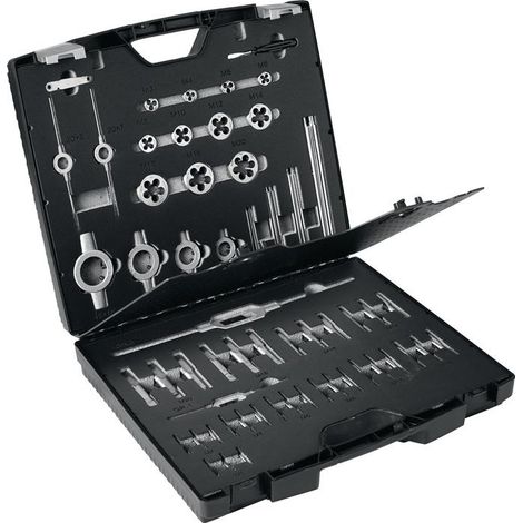 Jeu d'outils de filetage M3-M20 54 pièces HSS Ku.-Kass.PROMAT (1/3)