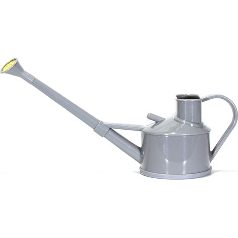 Innaffiatoio per bonsai in plastica grigio da 0,9 lt