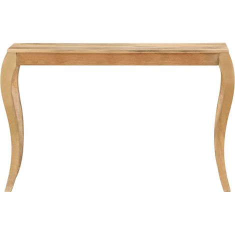 Maison Exclusive - Tavolo Consolle in Legno Massello di Mango 118x38x76 cm (1/5)