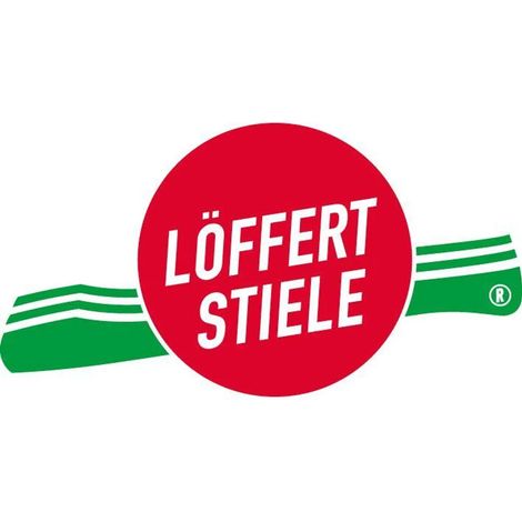 Manche de bêche Löffert K frêne 1000/41 mm droit avec cône (1/4)
