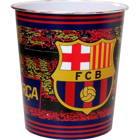 Cestino fc-barcelona dustbin PVC resistente facile da pulire