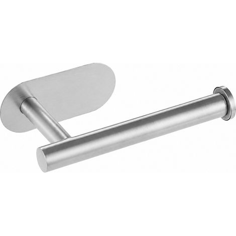 Porte-essuie-tout en acier inoxydable, sans perçage, pour placard, cuisine et salle de bain (1/5)