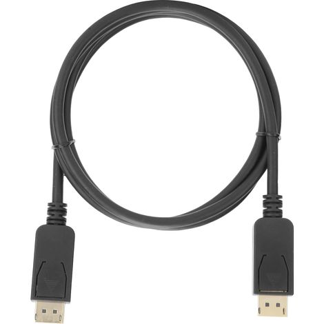 DisplayPort-zu-DisplayPort-Kabel, schwarzes ABS, 1,2 mm, 4K 60 Hz, 3 Meter, Videokonverter (1/5)