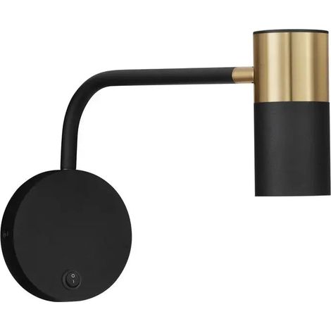 [GEBRAUCHT] B-Ware Nova Luce Wandleuchte Wandlampe Pongo Gu10 Led Schwarz Dimmbar Beleuchtung Lampe