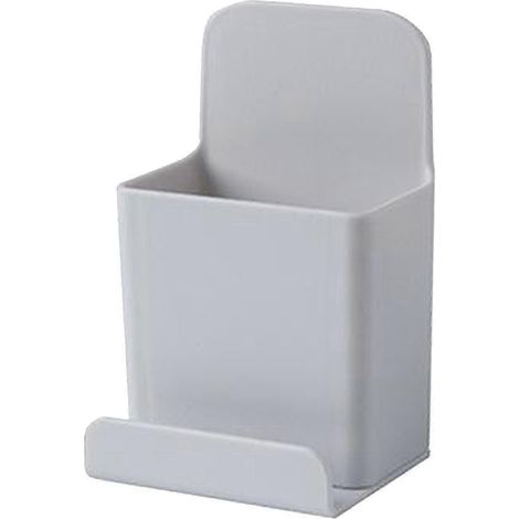 Support mural pour télécommande, téléphone, boîte de rangement pour clés et stylos (L)-S