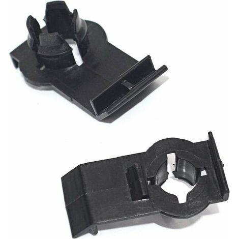 Clip de fijación de 2 piezas para regulador de ventana para BMW X5E53 (negro) (1/5)