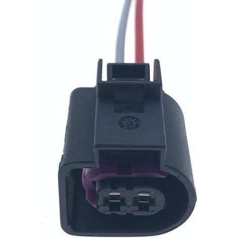 4D0971993 Kompatibel mit der elektrischen Hupenbuchse von Volkswagen Audi Passat, 2-polig DJ7025B-3.5-11/21 -- Einzelstecker