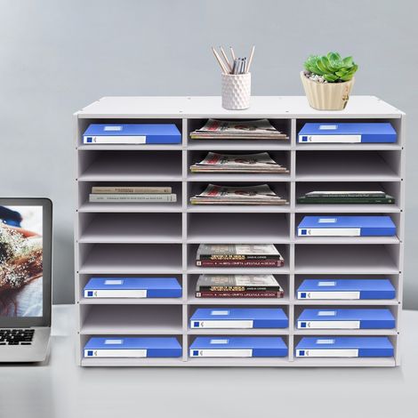 Postsortierer Organizer für Holzdokumente Organizer für Bürodokumente Rechnungen Papier für das Büro (1/5)