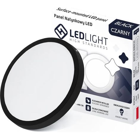 Panel de techo LED de superficie de 18 W, CCD redondo, lámpara LED de superficie. (1/5)