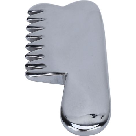 Peigne de Massage en Pierre de Jade pour Soin du Visage et Relaxation (1/5)