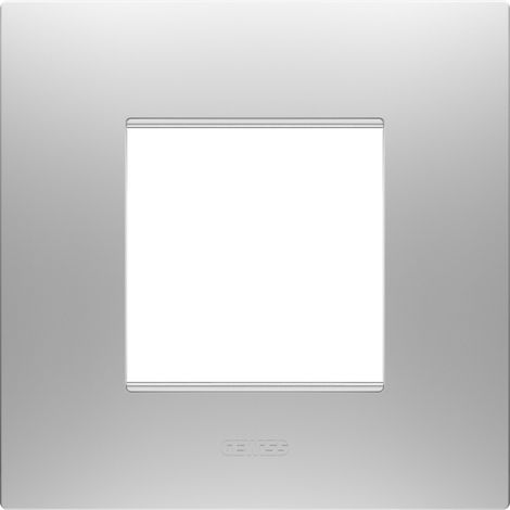 PLAQUE EGO 2P GRIS MAGNÉTIQUE GEWISS GW16022GR