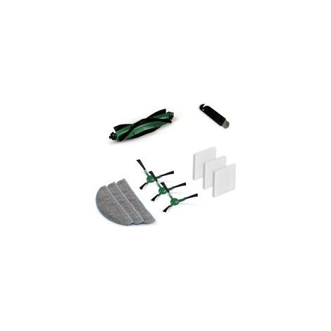 Accessoires pour Irobot Roomba Combo Essential Y0110 Y0112, 1 Brosse Principale, 3 Lingettes, 3 Filtres Hepa, 3 Brosses latérales Aspirateur Pièces de Rechange (1/4)