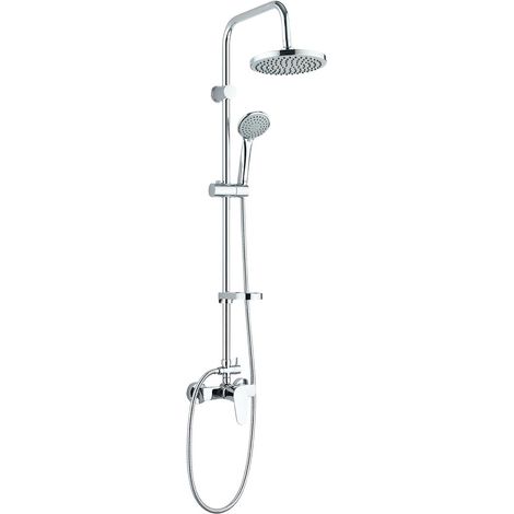 Colonne de douche murale avec robinet chromé Intra (1/5)