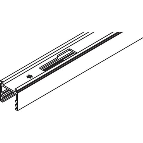 Set de demontage pour rail de roulement junior 40 - Nombre de clames : 6 - Longueur : 2000 mm - HAWA (1/2)