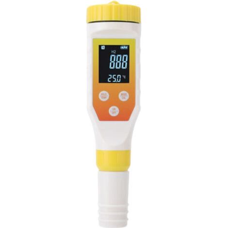 Testeur De Qualité De L'eau 7 En 1 Ph/Ec/Tds/H2 Orp/Salinité Pour Aquariums Et Élevage Marin- (1/5)