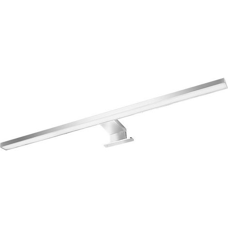 Alumbracuadros LED 8W 4000K 800lm Cromo 60cm IP44 Serie Sauco