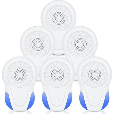 Répulsif antiparasitaire à ultrasons, prise antiparasitaire électronique, répulsif contre les rongeurs d'intérieur, pour insectes, souris, cafards et autres luttes antiparasitaires intérieures,TRIMEC (1/4)