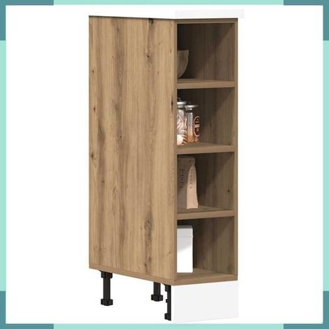 854192 Meuble bas 'Riga' Chêne artisanal 20 x 44,5 x 81,5 cm Bois d'ingénierie (1/5)